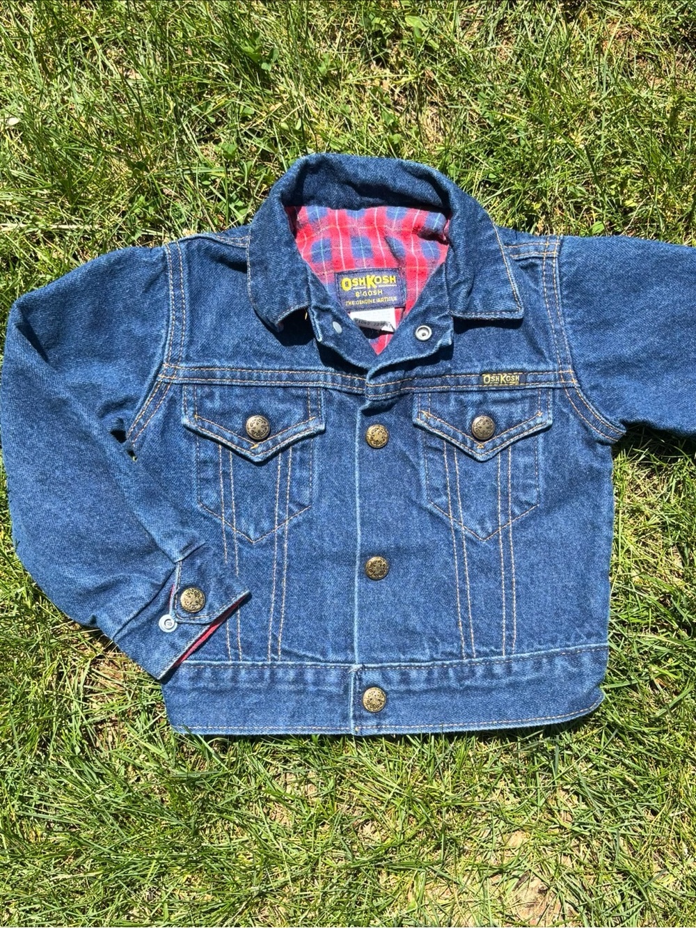 VINTAGE OshKosh B'gosh Denim Jacket for Kids - Blue